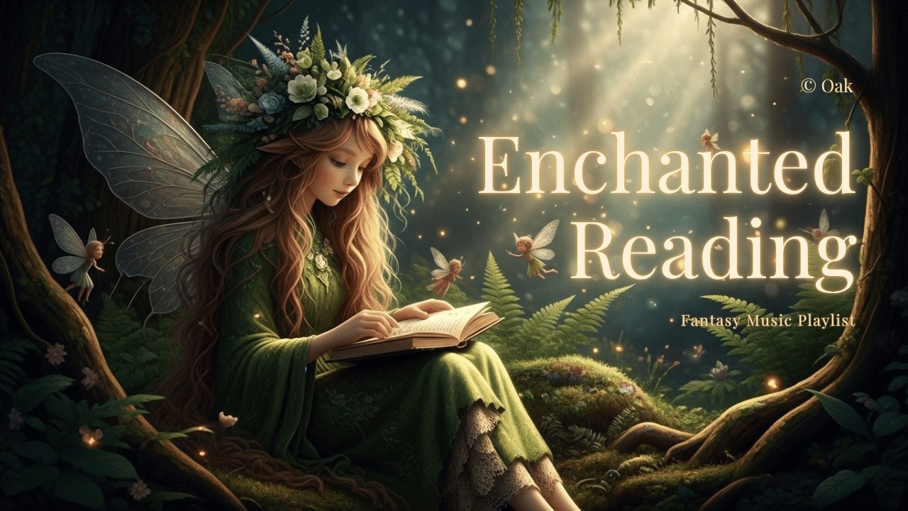 A Quiet Hour in the Fairy's Reading Nook | Magical Music for Study and Sleep