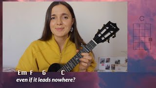 Adele - Chasing pavements | Ukulele Play Along