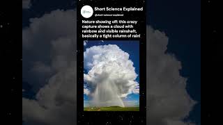 Unreal Capture: Rainbow Cloud and Rainshaft 🌈🌧️