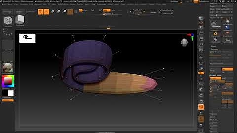 Making Bas Relief Style Scrolls Using ZBrush