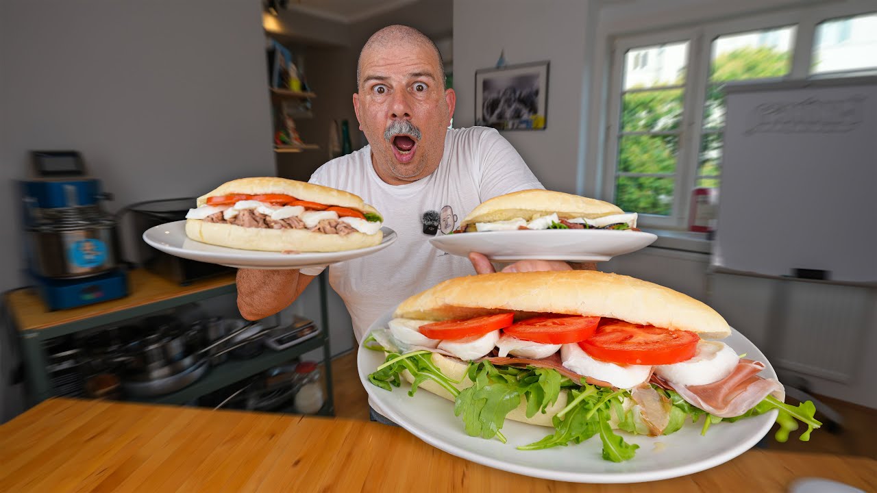 3 legendäre Panini, die in Neapel Kult sind – DAS musst du probieren 🇮🇹🥖