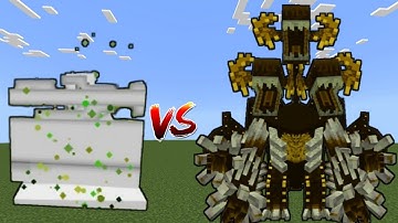 The Unknown Entity vs Overlorden | Minecraft Bedrock | Mob Battle