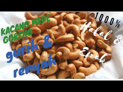  Kacang Mede  Bahan-bahanya : - 1 kg Mede - 5 Siung bawang putih yang di iris tipis-tipis - Daun j. 