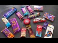 100 candies opening, chocolate a video, lots of chocolates, Cadbury celebration, surprise toys