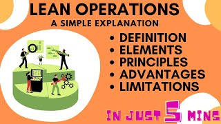 Lean Operations Operations Mangement MBA A Simple Explanation