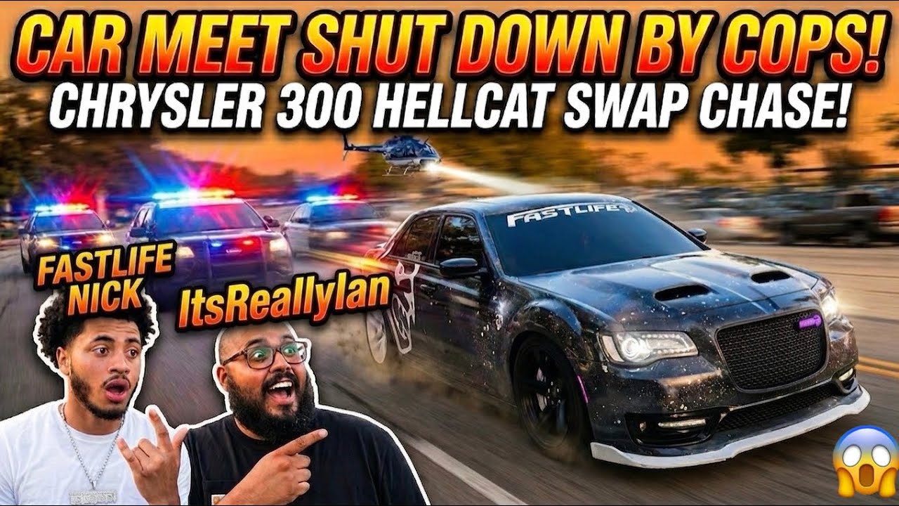 INSANE Car Meet Gets Shut Down *Cops Called* - YouTube