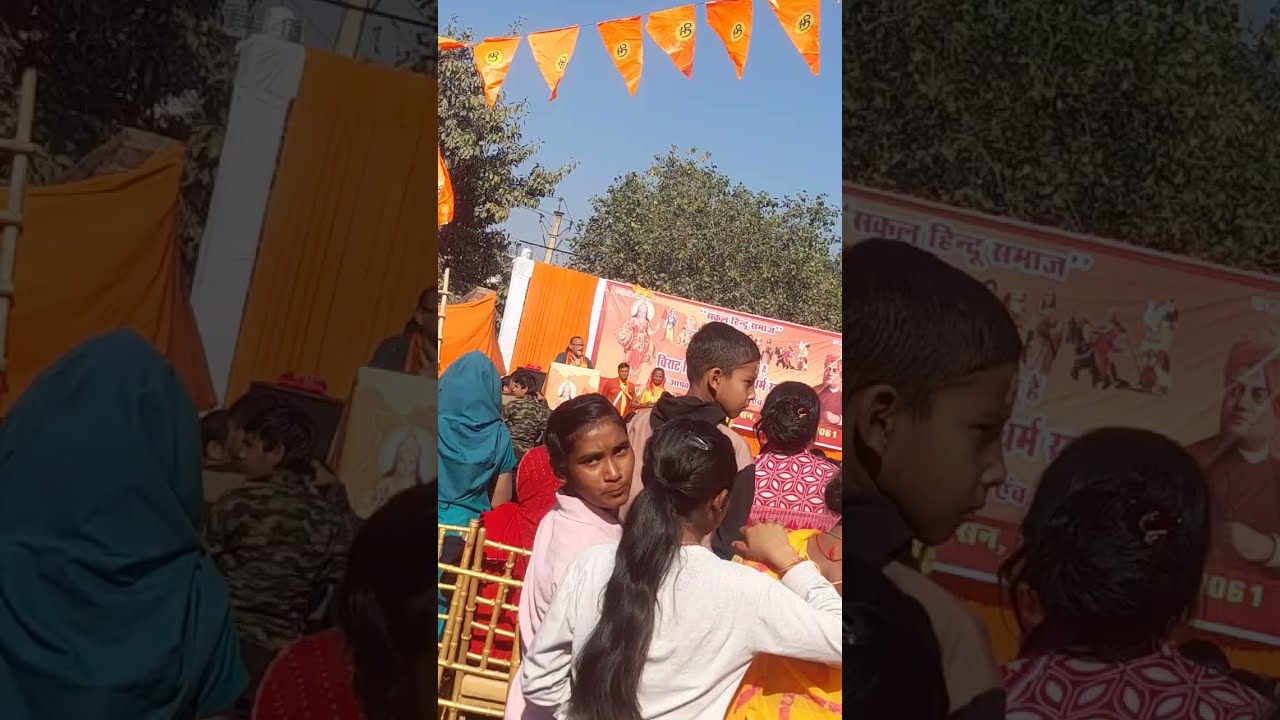 Virat Hindu smmolan kiya hai btaya baba ne #viralvideo #youtube #vlog 