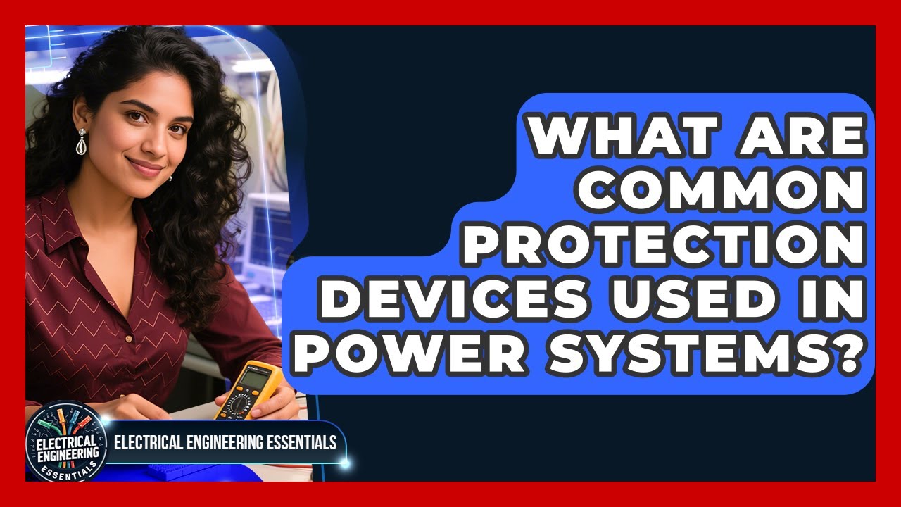 What Are Common Protection Devices Used in Power Systems? | Electrical Engineering Essentials News
