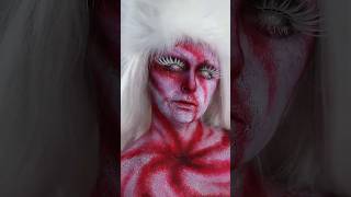 Candy Cane Makeup Crackle SFX Makeup Tutorial | Makeup Fail