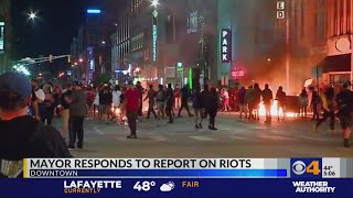 Mayor, prosecutor respond to IMPD riot response report