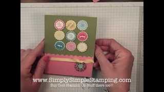 Simply Simple FLASH CARD 2.0 - You Make Me Smile by Connie Stewart
