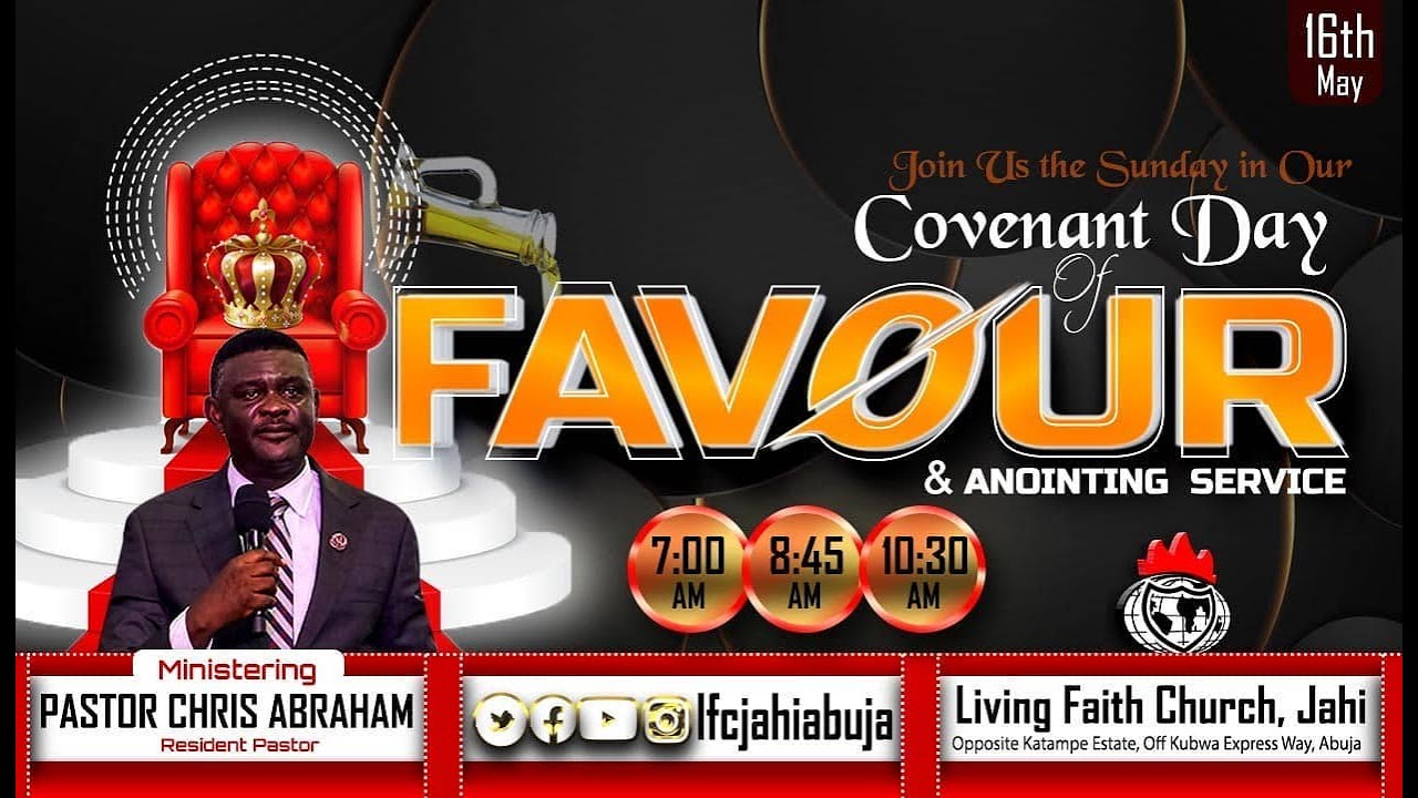 COVENANT DAY OF FAVOUR | 2ND SERVICE | 16TH MAY, 2021 | WITH PST CHRIS ABRAHAM