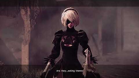 NieR: Automata - Walkthrough Part 8 (XBOX ONE) NO COMMENTARY