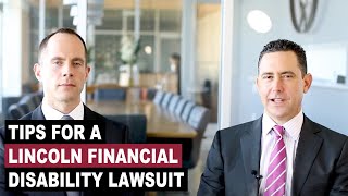 Lincoln Financial Disability Lawsuit & LTD Benefit Denial Info