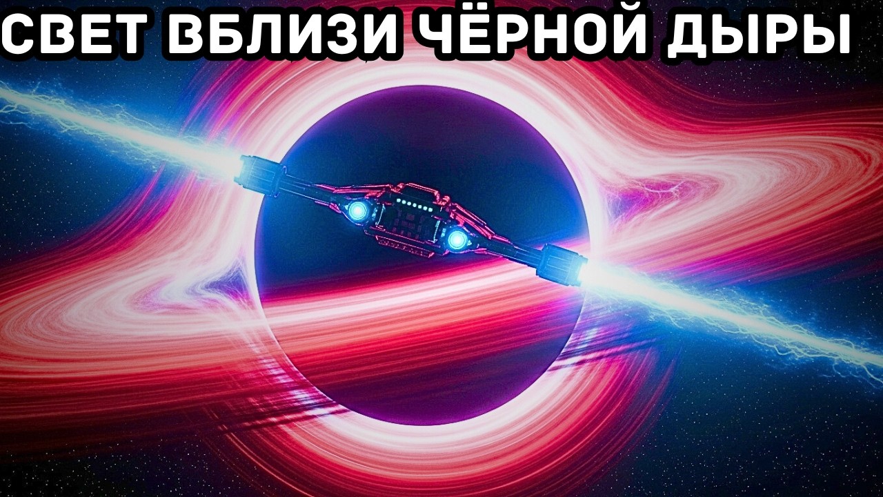 Что происходит со светом вблизи чёрной дыры? | Документальный фильм для сна
