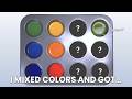 Satisfying Color Mixing! You  Must See These Patterns! #colors #satisfying #asmr #pattern 