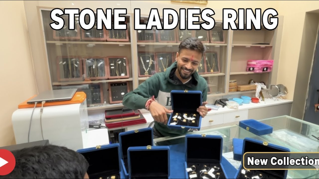 Stone Ladies Ring New Designs | Vlog 12 | Shree Ganesh Jewellers 