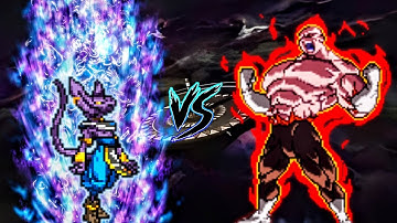 Lord Beerus MUI V4 OP (New) VS Jiren V2 OP (all form) (Zeed) in Jump Force Mugen