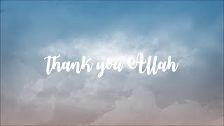 Thank you Allah - Lyric music video - Maher Zain cover by Marcel Yudaperwira