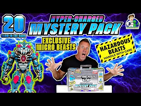 Mr Beast Lab Hyper Charged Mystery Pack Hyper Fusion Glow in the