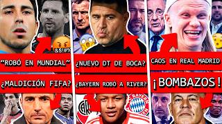 URUGUAY criticó a ARGENTINA por MUNDIAL ¿Maldición FIFA?+ BOCA avanzó x DT+ REAL MADRID caos+ RIVER