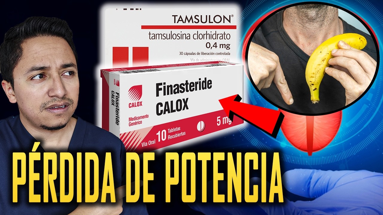 Impactante Efectos Secundarios de la Tamsulosina y la Finasterida que Pocos Conocen