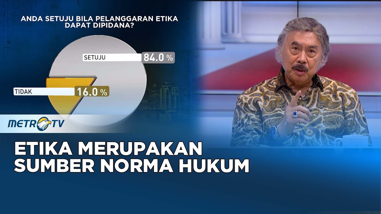Pelanggaran Etika Dapat Dipenjara, Setuju? #VISINEGARAWAN - YouTube