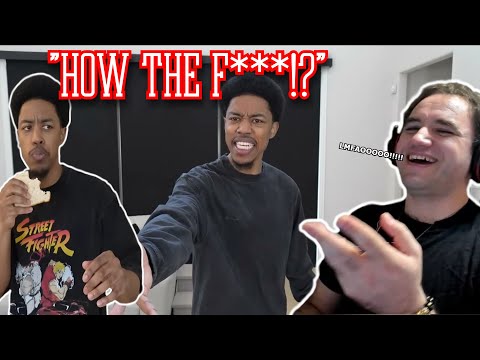Mans was CONFUZZLED!! | Fighting someone that has FOOD in a video game. [REACTION]