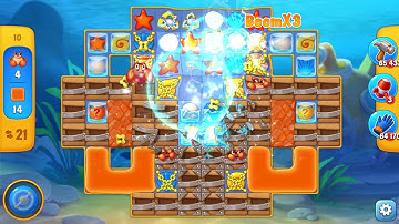 FISHDOM gameplay SHIP WRECKED LEVEL 9 N 10. SUPER HARD!!!