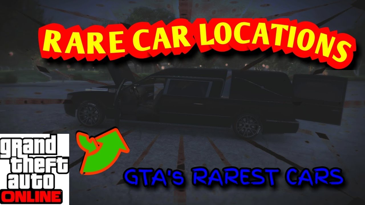 GTA 5 Online " Rarest Cars In the Game" Spawn Locations & How To Make them Spawn. After Patch 1.