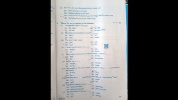 Thumbnail of class 10 hslc exam 2023 question paper english 🙄seba exam #shorts