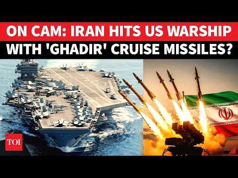Video ON CAM: Iran's MONSTER Ghadir Cruise Missile Chases USS Abraham Lincoln, Forces Retreat?