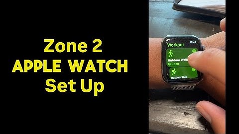 How To Set Up Your Apple Watch For Zone 2 Training - Easy Run