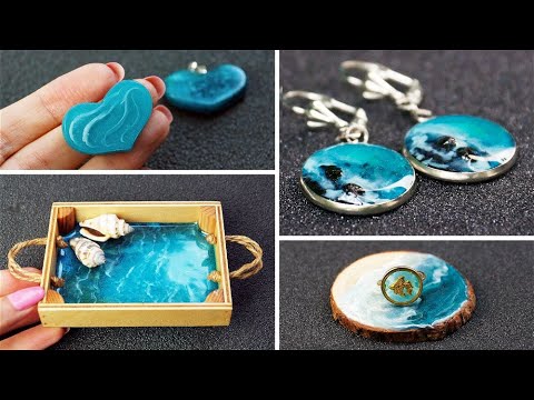 20 DIY JEWELRY IDEAS FOR TEENAGERS / AMAZING DIY IDEAS FROM EPOXY RESIN ...