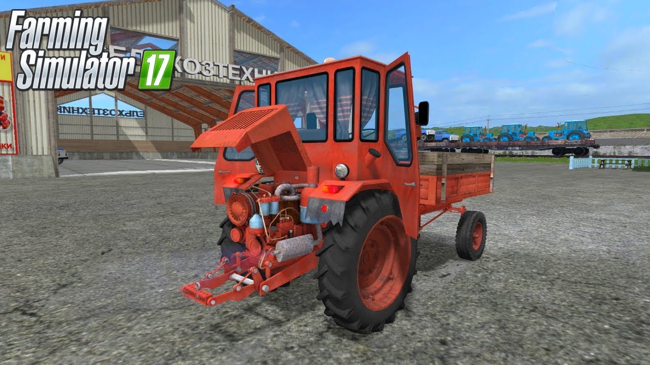 МОД ТРАКТОР Т-16М ШАССИК V2 ДЛЯ FARMING SIMULATOR 2017 - YouTube