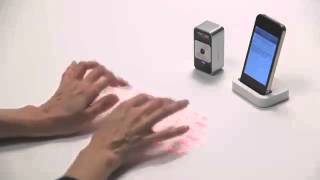 Celluon Magic Cube   Worlds only virtual projection keyboard and multi touch mouse