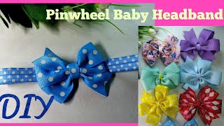DIY Bow Headband for Baby || Ribbon Headband Ideas || Easy Tutorial || How to make