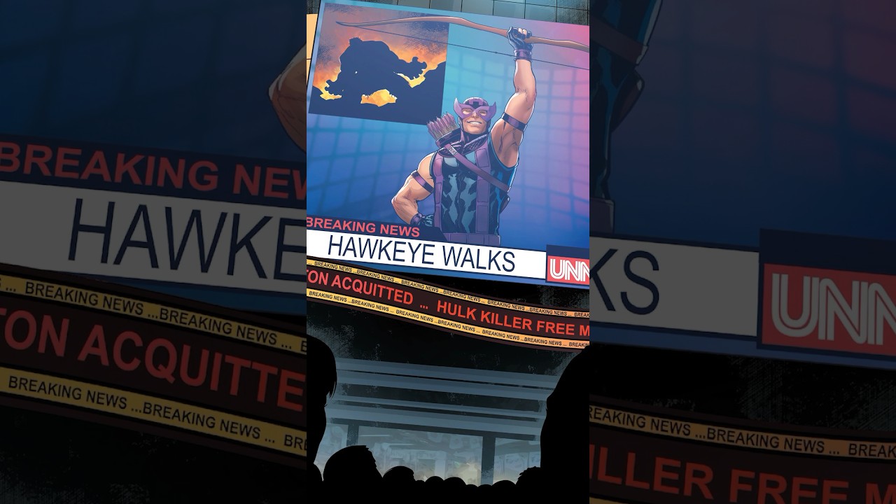 Hawkeye Goes To Court For Killing The Hulk!