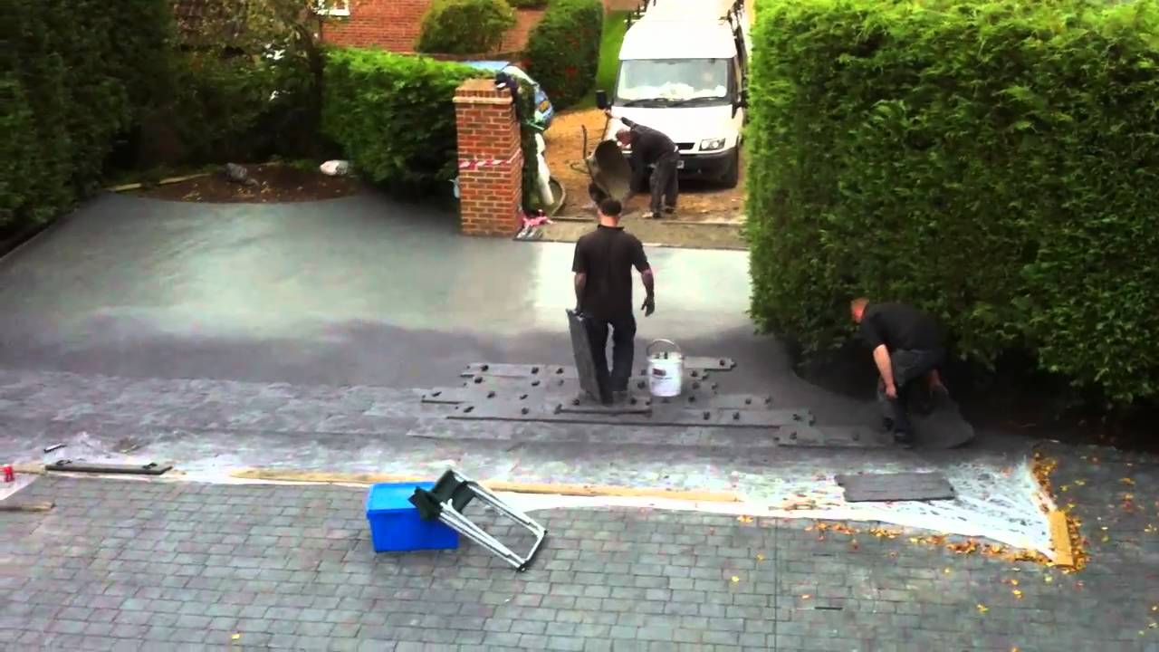 How to install printed concrete installation video YouTube