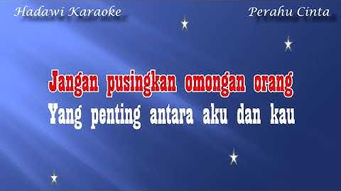 Perahu Cinta Karaoke