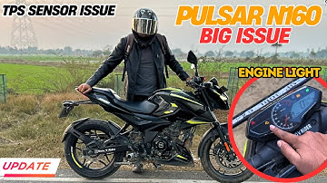 Pulsar N160 Engine Light issue // TPS Sensor Gone // Big Expense💸😡✅