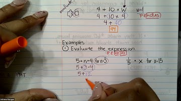Unit 7 Lesson 3: Evaluate Expressions