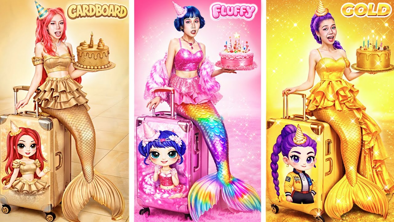 Arm vs Reich vs Giga Reich – Wer feiert die beste Geburtstagsparty? KPop Demon Hunters IRL