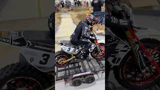 RC dually towing an RC Losi Motorcycle