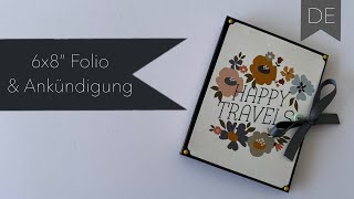 DE: Folio Style 1 in 6x8 Project share & Neuigkeiten für meinen Kanal.
