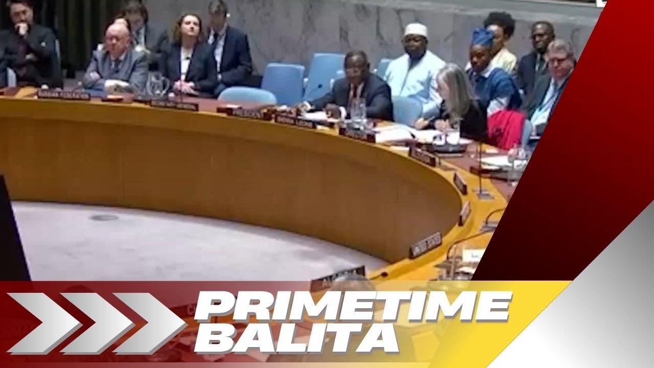 UN SECURITY COUNCIL PABOR SA US-BACKED RESOLUTION SA GAZA