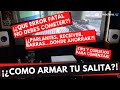 Armemos tu SALA SOÑADA ✨ Hoy: Barra de Sonido, Receivers, Parlantes, consejos, Errores y más!