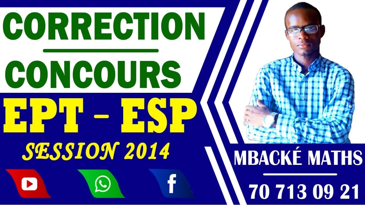 CORRECTION -CONCOURS  - EPT - ESP