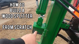 How to build a 3pt wood splitter.