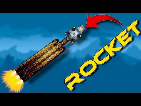 Sending my Fort to Space! (Zero Gravity and Thrusters!) - Forts RTS [152]